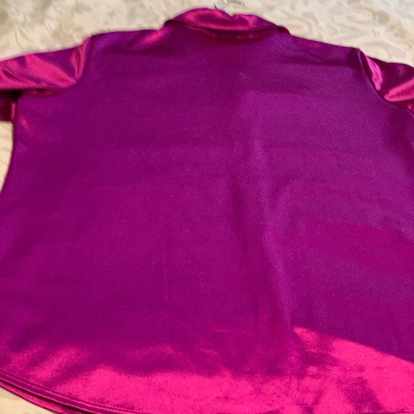 Mr Max L dark fuscia blouse - Picture 9 of 9